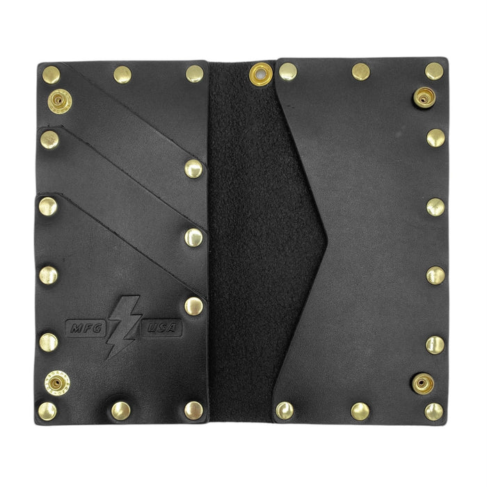 Black & Brass Touring Wallet